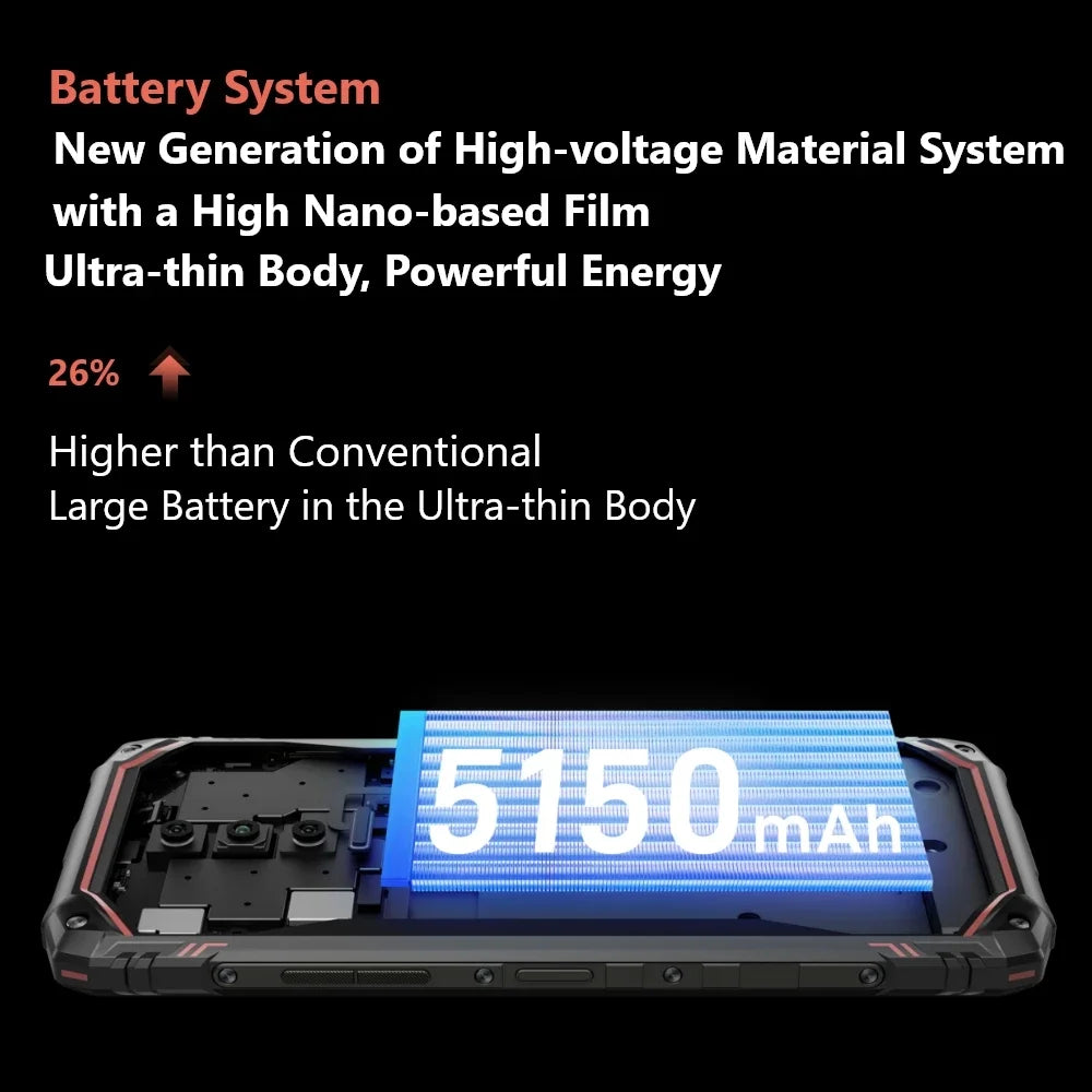 World Premiere DOOGEE Blade10 Pro Rugged Phone 6.56" 90Hz IPS Screen 6GB+256GB Octa Core 50MP AI Main Camera 5150mAh Android 14
